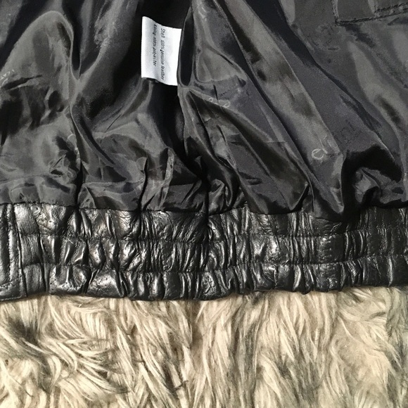 Cellini Vintage Genuine Leather Bomber Jacket - Picture 8 of 10